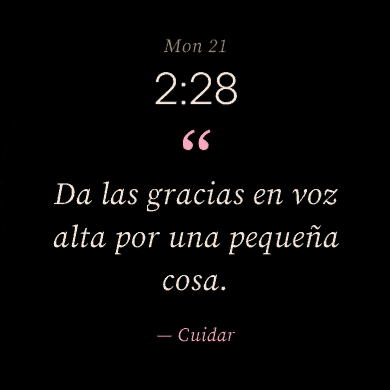 Dear Day Watch Face - Quote of the Day · Screenshot 2
