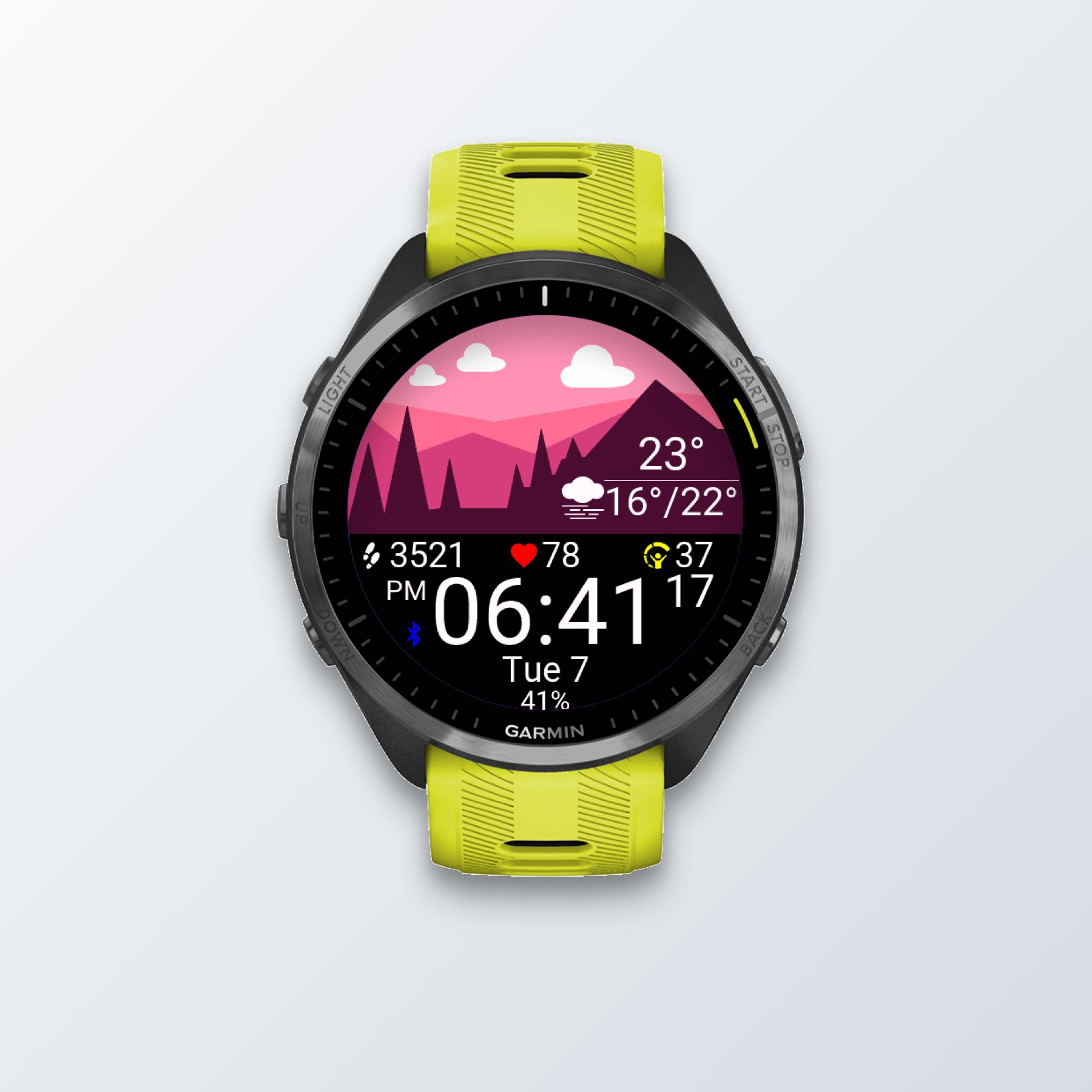 Luminpeak: 优雅意境 AMOLED 表盘 · Screenshot 4