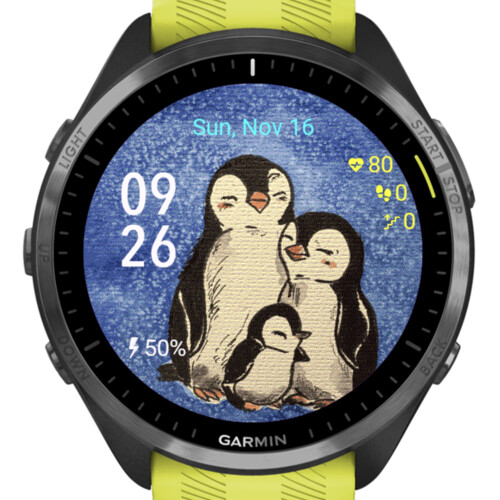 Cozy Penguin Family Watercolor · Screenshot 2