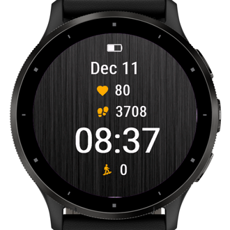 Black Brushed Minimal · Screenshot 3