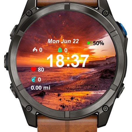 Sunset Beach Rocks Water · Screenshot 1