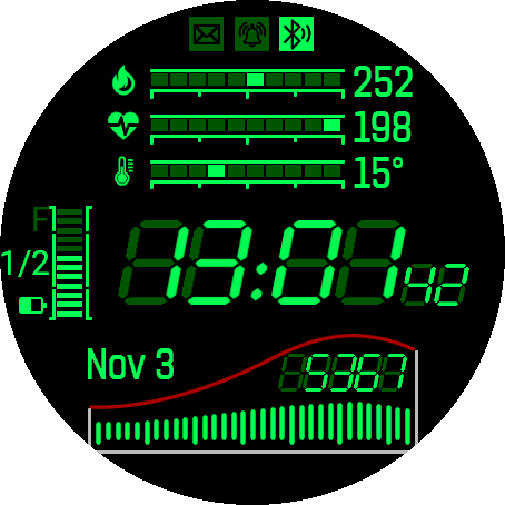 ZX300 Watch Face · Screenshot 0