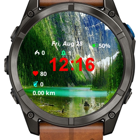 View Mountains Lake Green · Screenshot 0