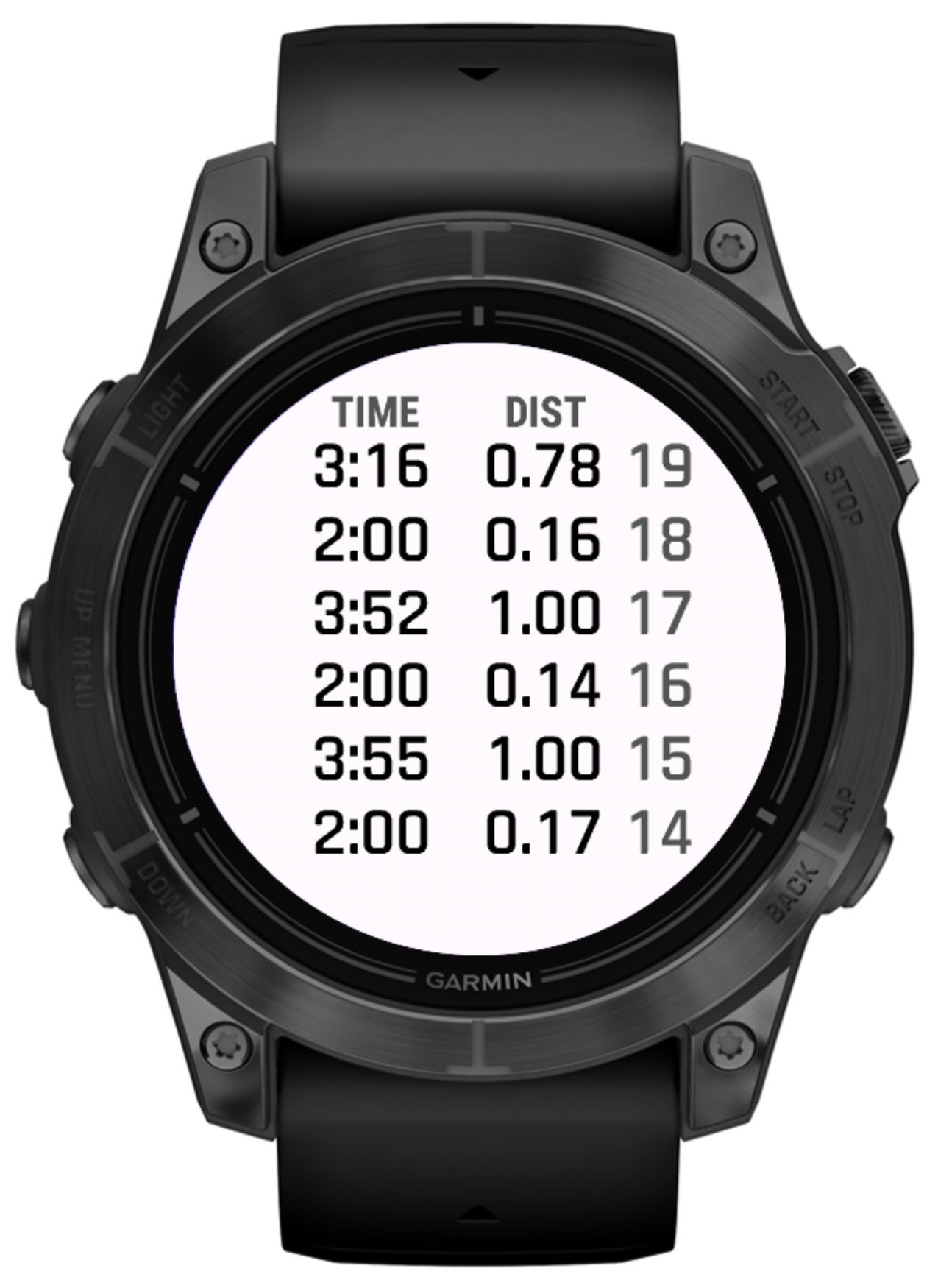 Lap History · Screenshot 3