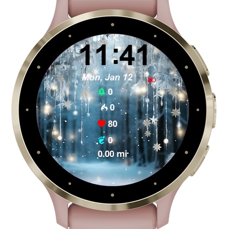 Winter Night Snow Night · Screenshot 0