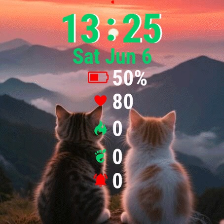Two Cats Sitting · Screenshot 2