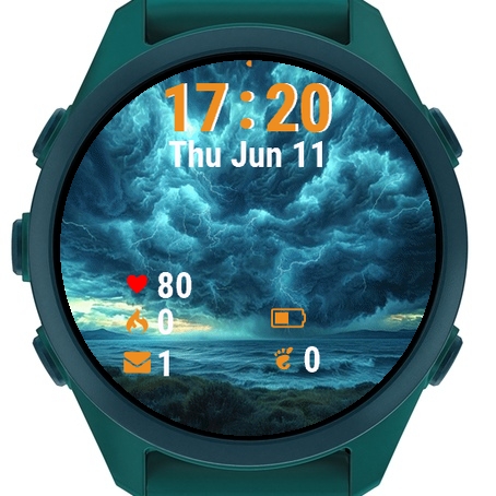 Storm Cloud Over Ocean · Screenshot 2