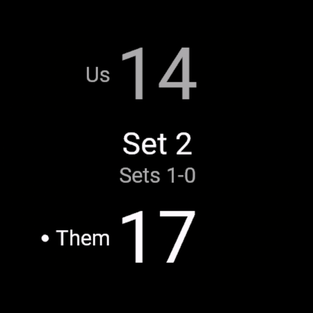 Volleyball Score - Set Scorekeeper · Screenshot 0