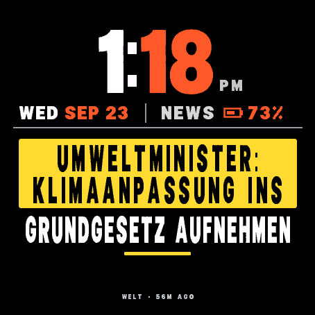 Breaking News – Newspaper Watch Face · Screenshot 3