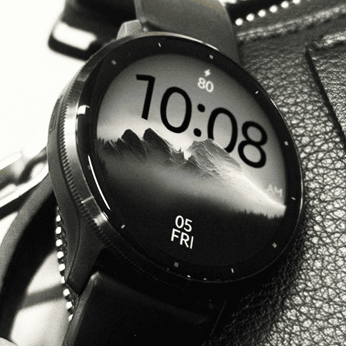 Mountain Digital Watch Face · Screenshot 1
