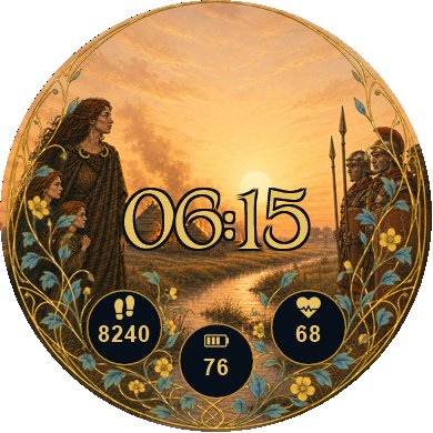 Queen Boudica art nouveau 4 phase face · Screenshot 0
