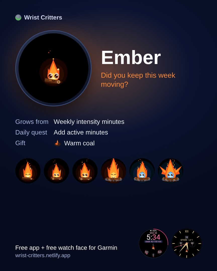 Ember Face – 錶面上的一簇火 · Skärmbild 4