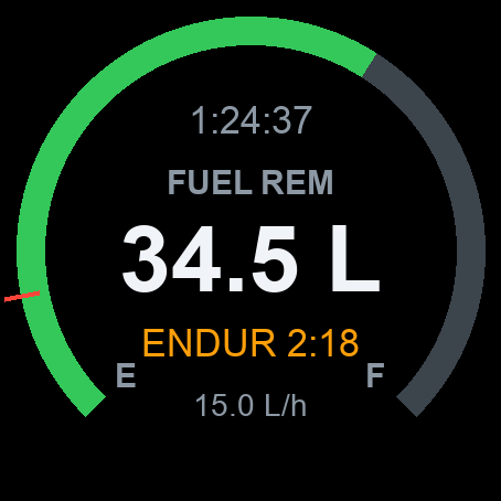 Fuel Burn – Fuel Timer for Pilots · Screenshot 1