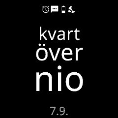 Ungefär, strax lite över tolv · Screenshot 3