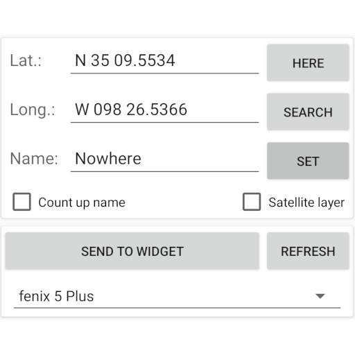 Android Waypoint · Screenshot 1