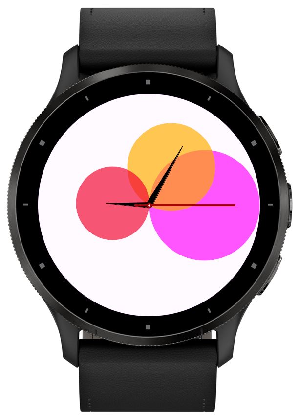 Analogue Circles – Geometric Modern Style Face · Screenshot 0