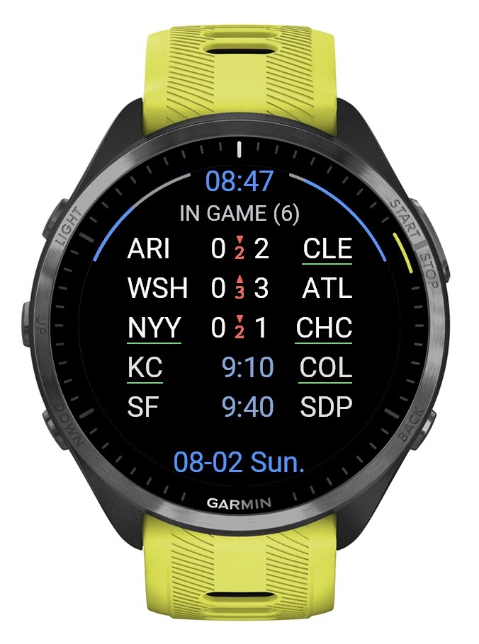 BaseballWatch — Pro Baseball Live and Stats · Screenshot 0