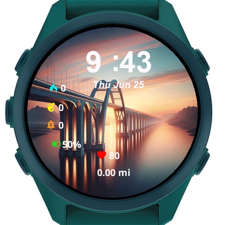 Bridge Over Body Water Sunset · Screenshot 2