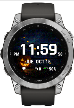 Pumpkin Glow Halloween Watch Face · Screenshot 4