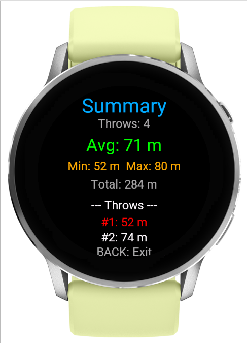 Disc Golf Tracker · Screenshot 4