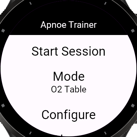 Apnoe Trainer · Screenshot 3