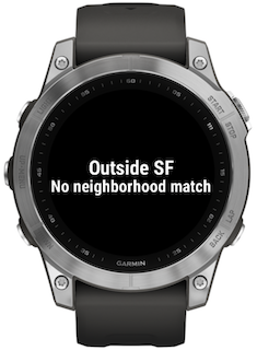 SF Neighbourhood finder · Screenshot 0