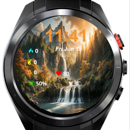 Painting Waterfall Mountains · Screenshot 2