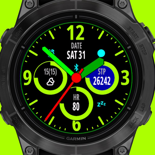 Hodinky Analog Circles · Screenshot 0