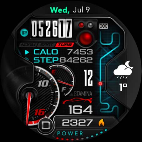 iFacer - WATCHFACE PREVIEW (416) · Screenshot 3