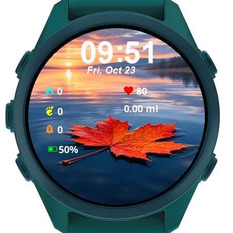 Red Leaf Floating Water Lake · Screenshot 1