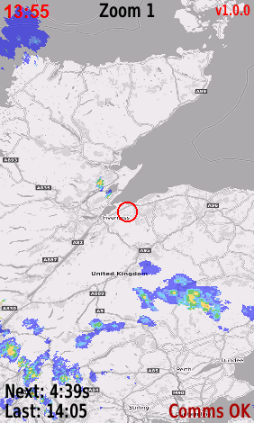 Rain Radar screenshot 1