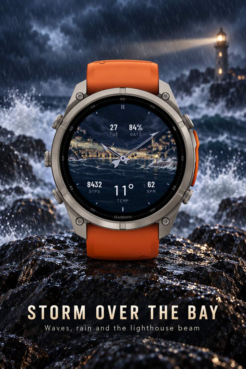 Weather Harbor - Analog Weather Watch Face · Screenshot 2