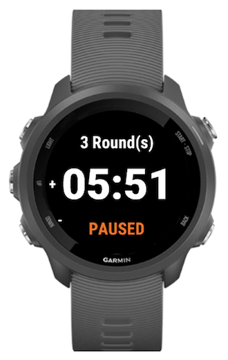 Miqat - Sports Multi Timer · Screenshot 2