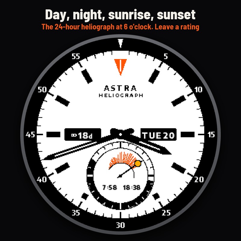 Astra Heliograph Free – 阳光下清晰的户外表盘 · Screenshot 4