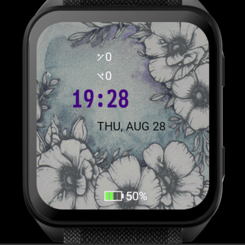 Midnight Bloom Flower – Elegant Design · Screenshot 1