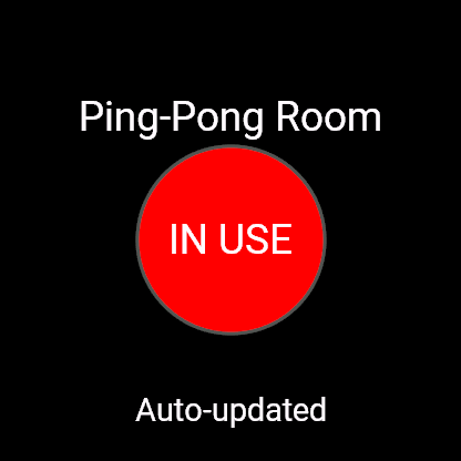 Ping-Pong Room Status · Screenshot 1