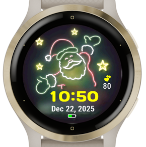 Neon Santa · Screenshot 1