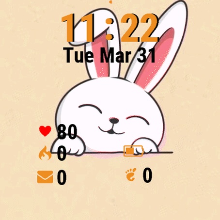 Cartoon Bunny Sleeping · Screenshot 2