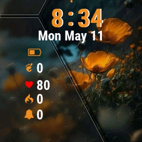 Bunch Flowers Black · Screenshot 0