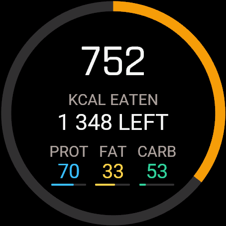 Calorize: calories & macros · Screenshot 0