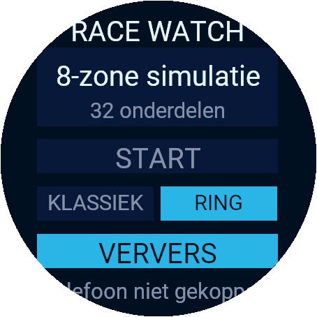 RaceWatch – Hybrid Race & Training · Screenshot 2