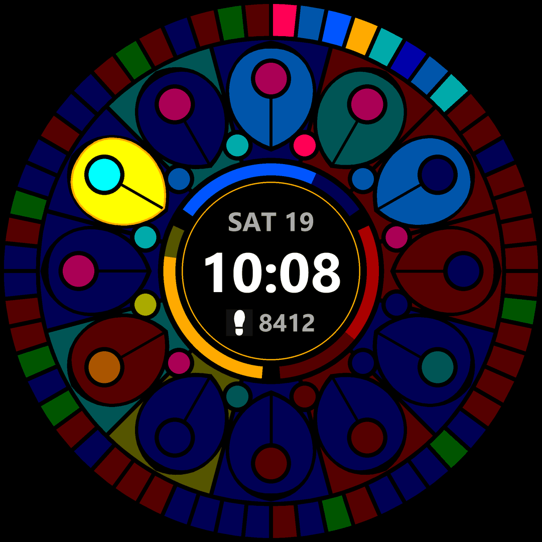 Roosvenster – Stained Glass Rose Window · Screenshot 0