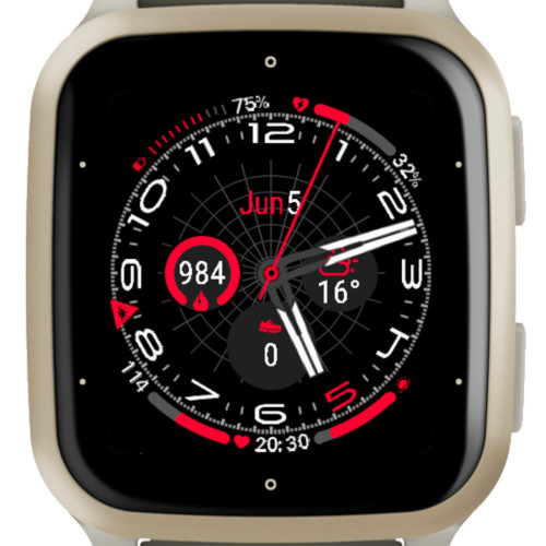 Vector Unknown Watch Face · Screenshot 1