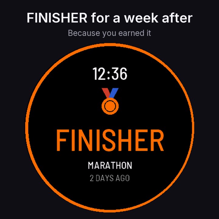 Race Day Watch Face - Marathon & Event Countdown · Screenshot 2