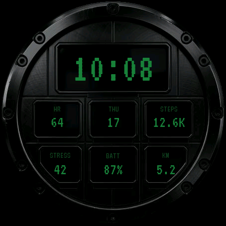 Phosphor 01 Data Terminal Free · Screenshot 1