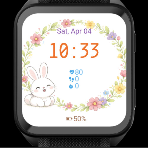 Floral Bunny 3