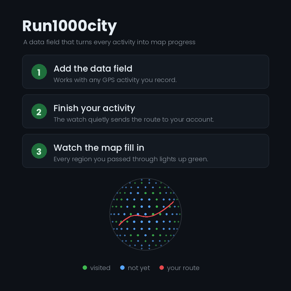 Run1000city · Screenshot 0