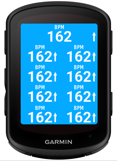 Workout HeartRate Datafield (Wahoo Like) screenshot 4
