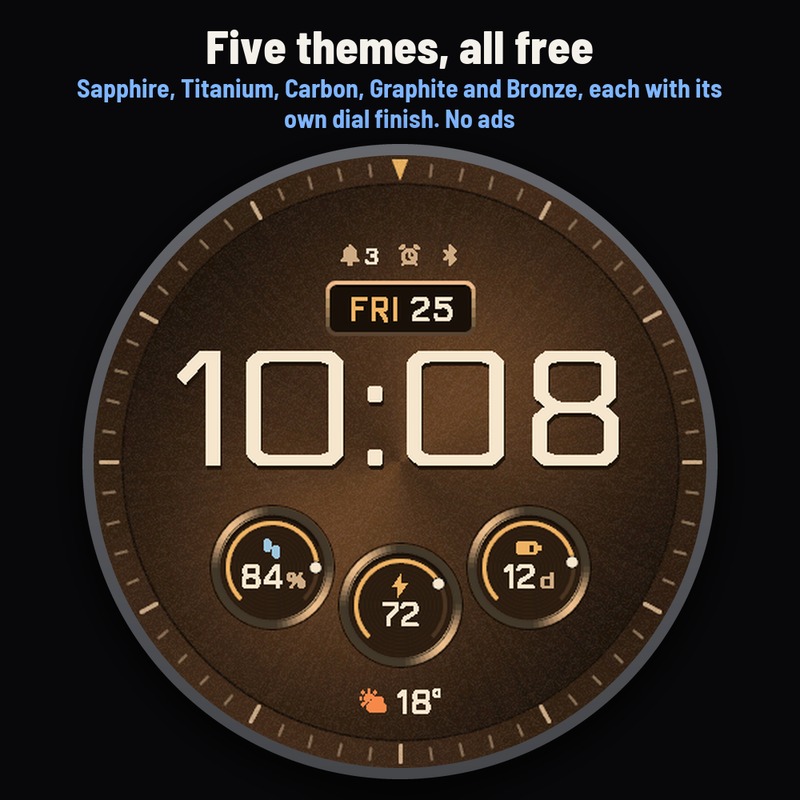Astra Apex Free – 钛金属数据表盘 · Screenshot 3