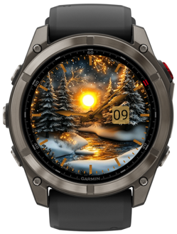 Winter Wonderland - Scenic Christmas Watch Face · Screenshot 3